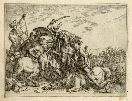  Johann Wilhelm Baur  (Strasburgo,, 1607 - Vienna,, 1640) : Capricci di varie battaglie.  - Asta Grafica & Libri - Libreria Antiquaria Gonnelli - Casa d'Aste - Gonnelli Casa d'Aste