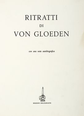  Gloeden Wilhelm (von) : Ritratti [?] con una nota autobiografica.  - Asta Grafica & Libri - Libreria Antiquaria Gonnelli - Casa d'Aste - Gonnelli Casa d'Aste