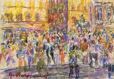  Guido Borgianni  (New York, 1915 - Firenze, 1995) : Lotto composto di 26 tra disegni e bozzetti.  - Auction Graphics & Books - Libreria Antiquaria Gonnelli - Casa d'Aste - Gonnelli Casa d'Aste