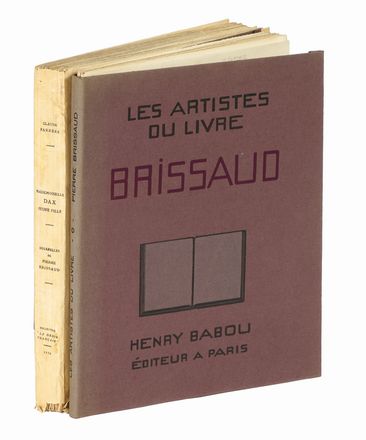  Farrre Claude : Mademoiselle Dax jeune fille. Aquarelles de Pierre Brissaud. Letteratura francese  Pierre Brissaud  - Auction Graphics & Books - Libreria Antiquaria Gonnelli - Casa d'Aste - Gonnelli Casa d'Aste