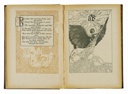  Wagner Richard : Parsifal, or the legend of the holy Grail retold from Ancient Sources...  Thomas William Rolleston, Willy Pogany, Samuel Taylor Coleridge  - Asta Grafica & Libri - Libreria Antiquaria Gonnelli - Casa d'Aste - Gonnelli Casa d'Aste