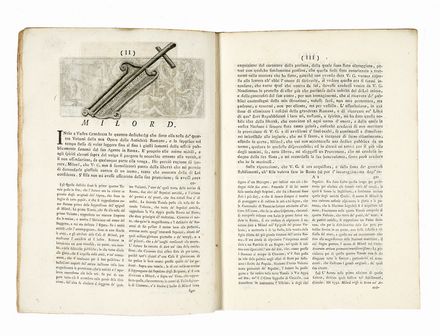  Piranesi Giovanni Battista : Lettere di giustificazione scritte a Milord Charlemont e a  di lui agenti di Roma... intorno la dedica della sua opera delle Antichit Rom[ane] fatta allo stesso signor ed ultimamente soppressa. Figurato, Collezionismo e Bibliografia  - Auction Graphics & Books - Libreria Antiquaria Gonnelli - Casa d'Aste - Gonnelli Casa d'Aste