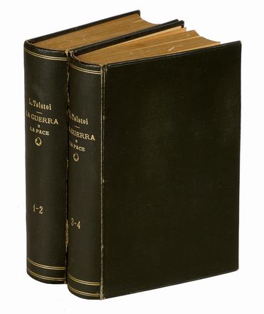  Tolstoj Lev : La guerra e la pace. Romanzo storico [...] Volume Primo (-quattro) con prefazione di M. de Vogu. Letteratura straniera, Letteratura  Eugène-Melchior Voguè  - Auction Graphics & Books - Libreria Antiquaria Gonnelli - Casa d'Aste - Gonnelli Casa d'Aste