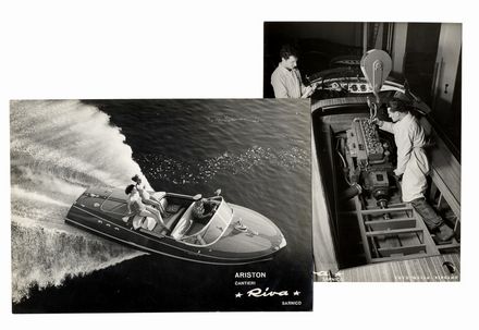 Raccolta di 32 fotografie originali di motoscafi e cabinati.  - Asta Grafica & Libri - Libreria Antiquaria Gonnelli - Casa d'Aste - Gonnelli Casa d'Aste