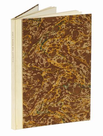  Eliot Thomas Stearns : The Waste Land.  - Asta Grafica & Libri - Libreria Antiquaria Gonnelli - Casa d'Aste - Gonnelli Casa d'Aste