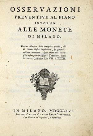 Provvisione sopra l'habito civile publicata alli 5 d'ottobre 1588.  - Asta Grafica & Libri - Libreria Antiquaria Gonnelli - Casa d'Aste - Gonnelli Casa d'Aste