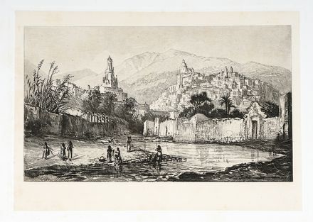  Rothschild Nathaniel Charlotte (de) : Italie. Souvenir d'un voyage de Nice à Génes par la Corniche. Vingt-trois de mes Dessins, eaux-fortes.  - Asta Grafica & Libri - Libreria Antiquaria Gonnelli - Casa d'Aste - Gonnelli Casa d'Aste