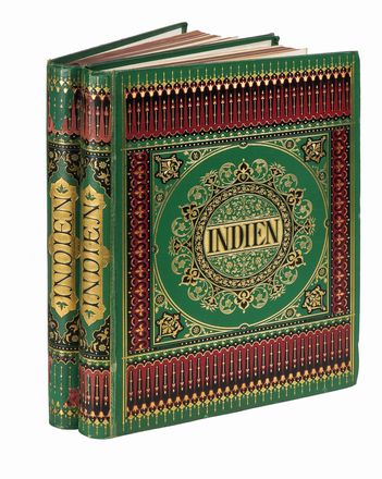 Schlagintweit Hermann : Indien in wort und Bild. Eine Schilderung des Indischen Kaiserreiches. Geografia e viaggi  - Auction Graphics & Books - Libreria Antiquaria Gonnelli - Casa d'Aste - Gonnelli Casa d'Aste