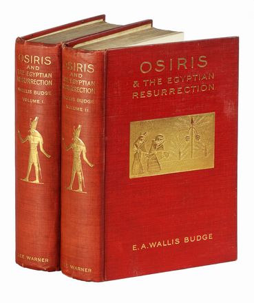  Budge E. A. Wallis : Osiris and the Egyptian resurrection... Geografia e viaggi  - Auction Graphics & Books - Libreria Antiquaria Gonnelli - Casa d'Aste - Gonnelli Casa d'Aste