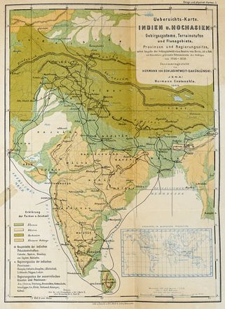  Schlagintweit Hermann : Reisen in Indien und Hochasien [...] Indien.  - Asta Grafica & Libri - Libreria Antiquaria Gonnelli - Casa d'Aste - Gonnelli Casa d'Aste