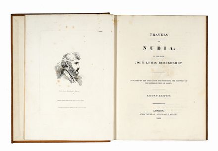  Burckhardt John : Travels in Nubia. Geografia e viaggi  - Auction Graphics & Books - Libreria Antiquaria Gonnelli - Casa d'Aste - Gonnelli Casa d'Aste