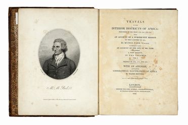  Mungo Park : Travels in the interior districts of Africa: performed in the years 1795, 1796 and 1797... Geografia e viaggi  - Auction Graphics & Books - Libreria Antiquaria Gonnelli - Casa d'Aste - Gonnelli Casa d'Aste