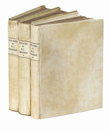 Chardin Jean : Voyages [...] en Perse, et autres lieux de l' Orient. Tome premiere (-troisieme).  - Asta Grafica & Libri - Libreria Antiquaria Gonnelli - Casa d'Aste - Gonnelli Casa d'Aste