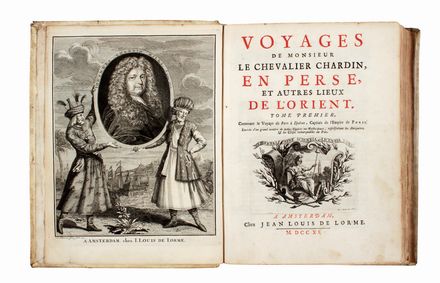  Chardin Jean : Voyages [...] en Perse, et autres lieux de l' Orient. Tome premiere (-troisieme).  - Asta Grafica & Libri - Libreria Antiquaria Gonnelli - Casa d'Aste - Gonnelli Casa d'Aste