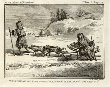  Kraseninnikov Stepan Petrovic : Histoire et description du Kamtchatka. Contenant I. Les moeurs & les Coutumes des Habitants du Kamtchatka. II. la Géographie [...]. Traduit du russe. Tome premier (-second).  Jean Chappe d'Auteroche  (1728 - 1769)  - Asta Grafica & Libri - Libreria Antiquaria Gonnelli - Casa d'Aste - Gonnelli Casa d'Aste