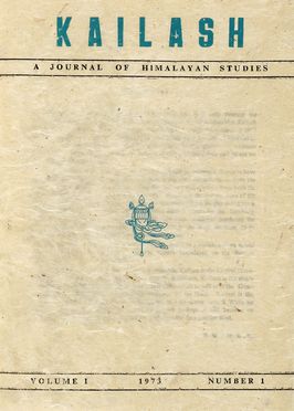 Kailash. Journal of Himalayan Studies.  - Asta Grafica & Libri - Libreria Antiquaria Gonnelli - Casa d'Aste - Gonnelli Casa d'Aste