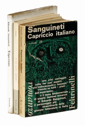  Moravia Alberto : Dedica autografa su libro di Edoardo Sanguineti dal titolo 