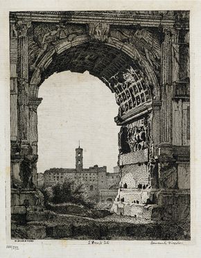  Benvenuto Disertori  (Trento, 1887 - Milano, 1969) : Lotto di 2 incisioni.  - Asta Grafica & Libri - Libreria Antiquaria Gonnelli - Casa d'Aste - Gonnelli Casa d'Aste