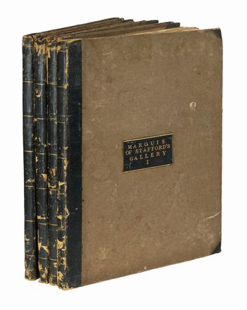  Ottley William Young : Engravings of the most noble the Marquis of Stafford's collection of pictures... Vol. I (-IV). Letteratura inglese  Peltro William Tomkins  (Londra, 1759 - 1840)  - Auction Graphics & Books - Libreria Antiquaria Gonnelli - Casa d'Aste - Gonnelli Casa d'Aste