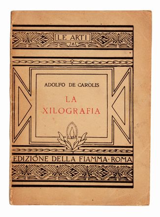  De Carolis Adolfo : La xilografia.  - Asta Grafica & Libri - Libreria Antiquaria Gonnelli - Casa d'Aste - Gonnelli Casa d'Aste