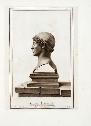  Baiardi Ottavio Antonio [e altri] : Antichità di Ercolano. Catalogo degli antichi monumenti; Le pitture antiche d'Ercolano. Tomo primo (-quarto); De' Bronzi d'Ercolano. Tomo primo (-secondo).  Filippo Morghen  (Firenze, 1730 - 1807), Pietro Campana  - Asta Grafica & Libri - Libreria Antiquaria Gonnelli - Casa d'Aste - Gonnelli Casa d'Aste