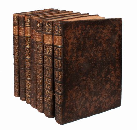  Baiardi Ottavio Antonio [e altri] : Antichità di Ercolano. Catalogo degli antichi monumenti; Le pitture antiche d'Ercolano. Tomo primo (-quarto); De' Bronzi d'Ercolano. Tomo primo (-secondo).  Filippo Morghen  (Firenze, 1730 - 1807), Pietro Campana  - Asta Grafica & Libri - Libreria Antiquaria Gonnelli - Casa d'Aste - Gonnelli Casa d'Aste