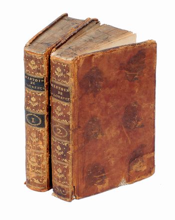  Machiavelli Niccolò : Histoire de Florence [...] traduction nouvelle par m. de Barrett. Tome premier (-second).  Jean Jacques (de) Barrett  - Asta Grafica & Libri - Libreria Antiquaria Gonnelli - Casa d'Aste - Gonnelli Casa d'Aste