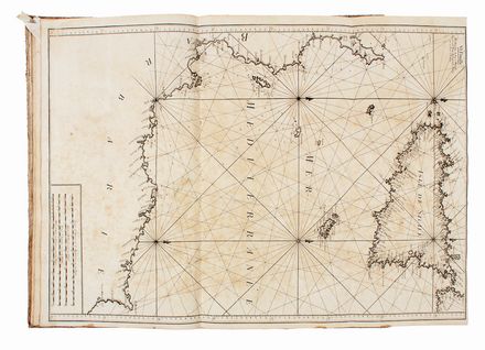  Roux Joseph : Carte de la Mer Mediterrane en douze feuilles.  - Asta Grafica & Libri - Libreria Antiquaria Gonnelli - Casa d'Aste - Gonnelli Casa d'Aste