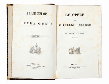 Raccolta di opere della Biblioteca scrittori latini.  - Asta Grafica & Libri - Libreria Antiquaria Gonnelli - Casa d'Aste - Gonnelli Casa d'Aste