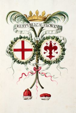 Priorista delle famiglie nobili fiorentine riformato dal Segaloni [...] corretto ed abbreviato da Ferdinando Leop. del Migliore.  Francesco Segaloni  - Asta Grafica & Libri - Libreria Antiquaria Gonnelli - Casa d'Aste - Gonnelli Casa d'Aste