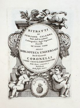  Vincenzo Maria Coronelli  (Venezia, 1650 - 1718) : Ritratti.  - Auction Graphics & Books - Libreria Antiquaria Gonnelli - Casa d'Aste - Gonnelli Casa d'Aste
