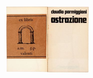  Parmiggiani Claudio : Astrazione.  - Asta Grafica & Libri - Libreria Antiquaria Gonnelli - Casa d'Aste - Gonnelli Casa d'Aste