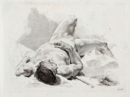  Marco Alvise Pitteri  (Venezia, 1702 - 1786) : Naturam Referens Patet Ars Sed Utrumque Magistra/Studj di pittura /già dissegnati da/Giambatista Piazzetta/ed ora con l'intaglio/di Marco Pitteri...  Francesco Bartolozzi  (Firenze, 1728 - Lisbona, 1815)  - Asta Grafica & Libri - Libreria Antiquaria Gonnelli - Casa d'Aste - Gonnelli Casa d'Aste