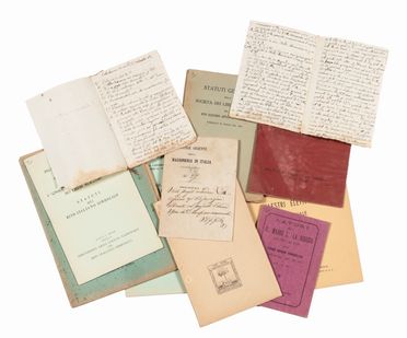 Raccolta di 4 manoscritti e 15 documenti a stampa.  - Asta Grafica & Libri - Libreria Antiquaria Gonnelli - Casa d'Aste - Gonnelli Casa d'Aste