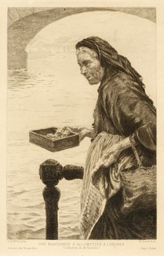  Pierre Auguste Renoir  (Limoges, 1841 - Cagnes, 1919) : Femme au cep de vigne.  - Asta Grafica & Libri - Libreria Antiquaria Gonnelli - Casa d'Aste - Gonnelli Casa d'Aste
