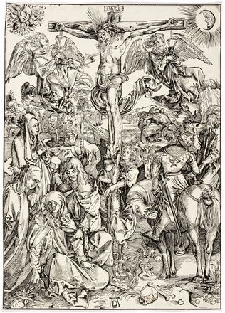  Albrecht Dürer  (Norimberga, 1471 - 1528) [da] : La crocefissione.  - Asta Grafica & Libri - Libreria Antiquaria Gonnelli - Casa d'Aste - Gonnelli Casa d'Aste