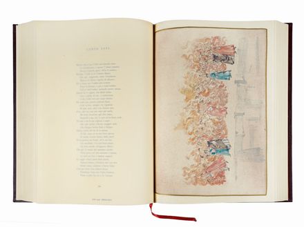  Alighieri Dante : La Divina Commedia. Illustrata da Sandro Botticelli.  Sandro Botticelli  - Asta Grafica & Libri - Libreria Antiquaria Gonnelli - Casa d'Aste - Gonnelli Casa d'Aste