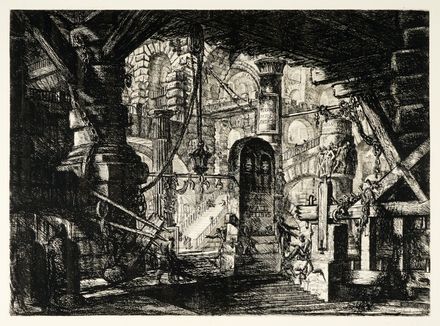  Piranesi Giovanni Battista : Carceri d'Invenzione.  - Asta Grafica & Libri - Libreria Antiquaria Gonnelli - Casa d'Aste - Gonnelli Casa d'Aste