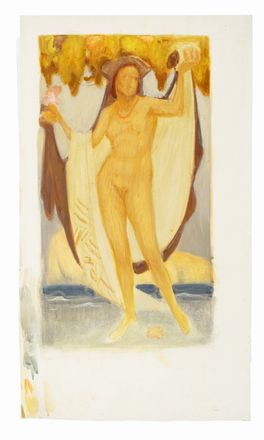  Sigmund Lipinsky  (Graudenz, 1873 - Roma, 1940) : Due studi per Circe.  - Auction Graphics & Books - Libreria Antiquaria Gonnelli - Casa d'Aste - Gonnelli Casa d'Aste