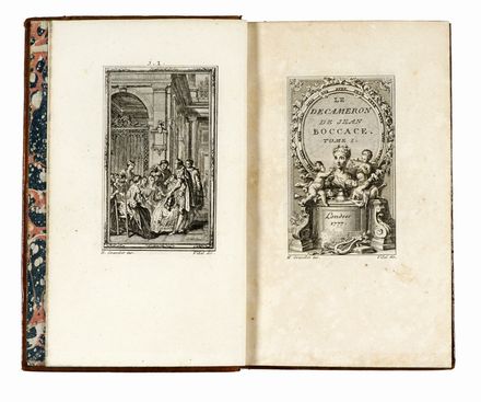  Boccaccio Giovanni : Contes [...] Traduction nouvelle, enrichie de belles gravures. Tome premier (-dixime). Letteratura italiana  - Auction Graphics & Books - Libreria Antiquaria Gonnelli - Casa d'Aste - Gonnelli Casa d'Aste