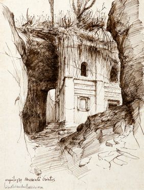  Lino Bianchi Barriviera  (Montebelluna, 1906 - Acilia, 1985) : Mascalè Cristos.  - Asta Grafica & Libri - Libreria Antiquaria Gonnelli - Casa d'Aste - Gonnelli Casa d'Aste