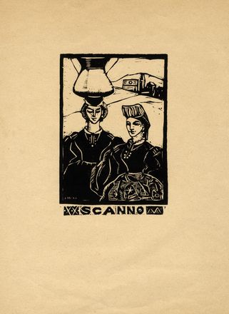  Irma Pavone Gotta  (Livorno, 1900 - Livorno, 1972) : Balletto.  - Asta Grafica & Libri - Libreria Antiquaria Gonnelli - Casa d'Aste - Gonnelli Casa d'Aste