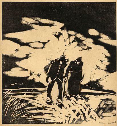  Lorenzo Viani  (Viareggio, 1882 - Ostia, 1936) [e altri] : L'Eroica. Anno V. Fascicoli I-II-III.  Felice Casorati  (Novara, 1883 - Torino, 1963)  - Asta Grafica & Libri - Libreria Antiquaria Gonnelli - Casa d'Aste - Gonnelli Casa d'Aste