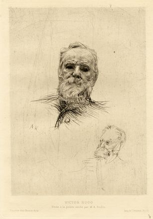  Auguste Rodin  (Parigi, 1840 - 1917) : Lotto composto di 2 incisioni.  - Auction Graphics & Books - Libreria Antiquaria Gonnelli - Casa d'Aste - Gonnelli Casa d'Aste