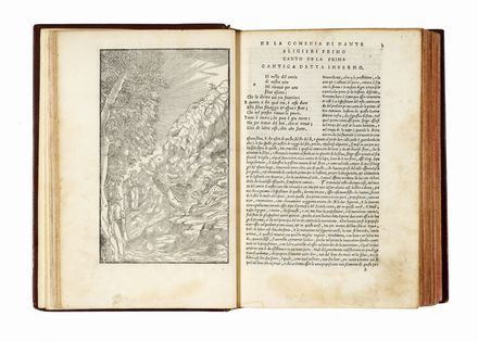  Alighieri Dante : La Commedia [...] con la nova esposizione di Alessandro Vellutello.  Alessandro Vellutello  - Asta Grafica & Libri - Libreria Antiquaria Gonnelli - Casa d'Aste - Gonnelli Casa d'Aste