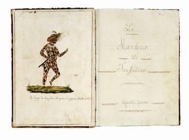 La / maschera / di / Truffaldino.  - Asta Grafica & Libri - Libreria Antiquaria Gonnelli - Casa d'Aste - Gonnelli Casa d'Aste