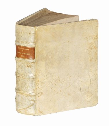  Machiavelli Niccolò : Tutte le opere [...] divise in V parti, et di nuovo con somma accuratezza ristampate.  - Asta Grafica & Libri - Libreria Antiquaria Gonnelli - Casa d'Aste - Gonnelli Casa d'Aste