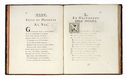  Pozzuolo Antonio Maria : Sonetti acrostici. Letteratura italiana, Poesia, Figurato, Letteratura, Letteratura, Collezionismo e Bibliografia  - Auction Graphics & Books - Libreria Antiquaria Gonnelli - Casa d'Aste - Gonnelli Casa d'Aste