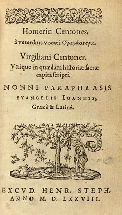  Aristoteles : Sententiae omnes vndiquaque selectissimae...  Patricius, Homerus, Publius Vergilius Maro  - Asta Grafica & Libri - Libreria Antiquaria Gonnelli - Casa d'Aste - Gonnelli Casa d'Aste