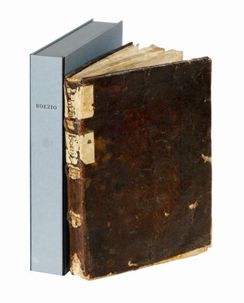  Boethius Anicius Manlius Torquatus Severinus : De consolatione philosophica & De disciplina scholastica.  - Asta Grafica & Libri - Libreria Antiquaria Gonnelli - Casa d'Aste - Gonnelli Casa d'Aste